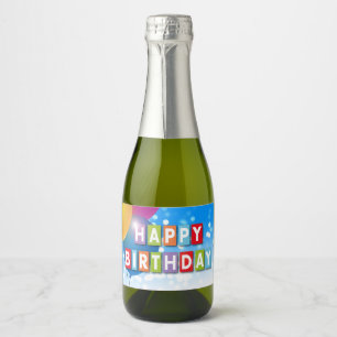 Birthday, Etiket voor voedsel en drank
