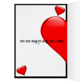 Birthday Eye Chart-Fun-Heart-Personalize-Man- (Binnen (Links))