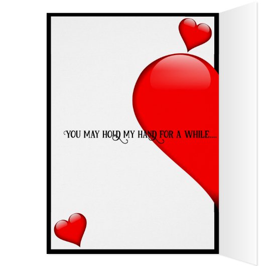 Birthday Eye Chart-Fun-Heart-Personalize-Man- (Binnen (Links))