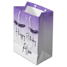 Birthday Eyelashes met Glitter Medium Cadeauzakje