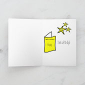 Birthday Fairy die je een gelukkige verjaardag wen Kaart (Binnen)