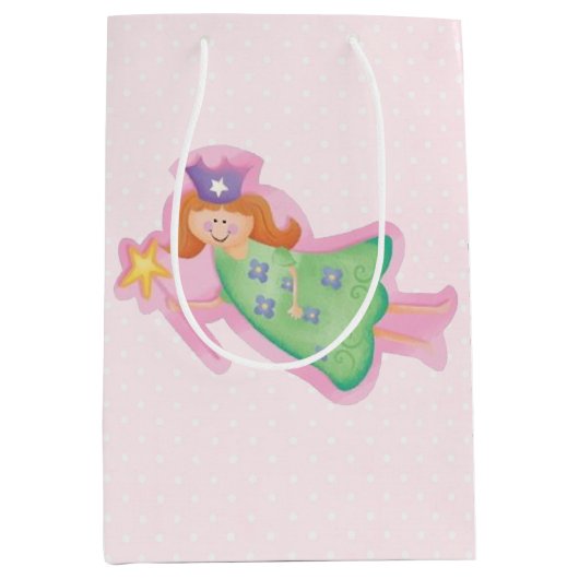 Birthday Fairy Medium Cadeauzakje (Voorkant)