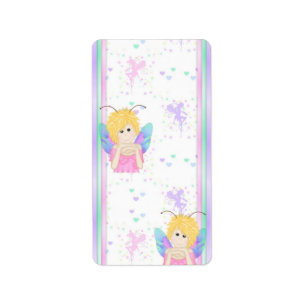 Birthday Fairy Miniature Snoep bar wrappers Etiket