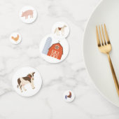 Birthday Farm Animals Confetti
