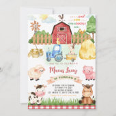 Birthday Farm Animals Kaart (Voorkant)