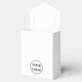 Birthday Favor Boxes VOEG UW LOGO Waterverf TOE Bedankdoosjes (Geopend)