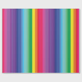 Birthday-feest van het regenboogKind Cadeaupapier (Vlak)