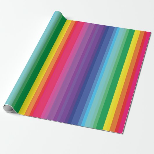 Birthday-feest van het regenboogKind Cadeaupapier (Uitgerold)