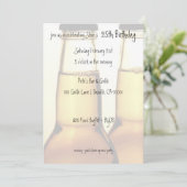 Birthday feestdag voor bier kaart (Staand voorkant)