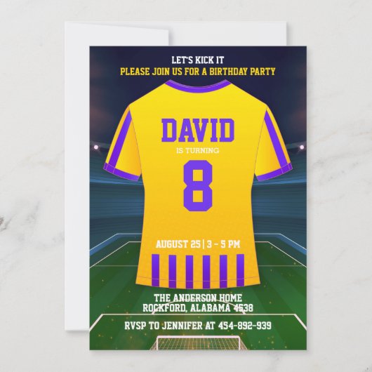 Birthday-feestdag voor kinderen kaart (Voorkant)