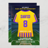 Birthday-feestdag voor kinderen kaart (Voorkant / Achterkant)