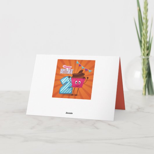 Birthday Feestdagen Kaart (Achterkant)