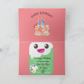 Birthday Feestdagen Kaart (Binnen)