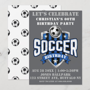 Birthday-feestdagen voor het voetbalthema