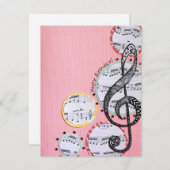 Birthday Feestdagenkaart (Voorkant / Achterkant)