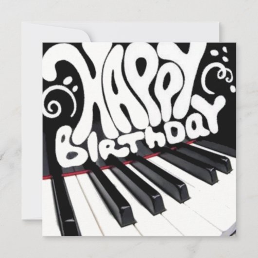 Birthday Feestdagenkaart (Voorkant)