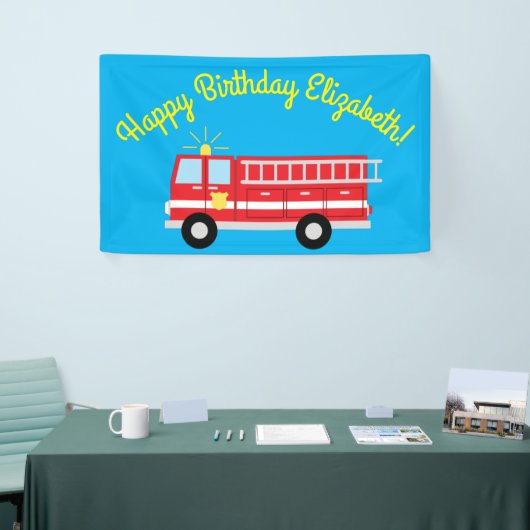 Birthday Fire Truck Party Spandoek (Beurs)