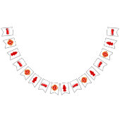 Birthday Fire Truck Party Vlaggetjes (Alle)