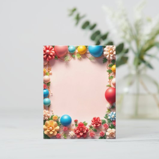 Birthday Flat Card (Staand voorkant)