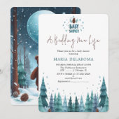 Birthday Flat Save the Date Kaart (Voorkant / Achterkant)