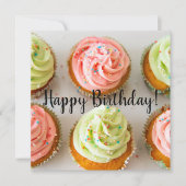 Birthday Flat Wenskaart Kaart (Voorkant)