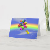 Birthday Flight Kaart (Voorkant)