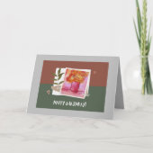 Birthday Folded Wenskaart Kaart (Voorkant)