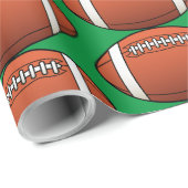 Birthday Football Cadeaupapier (Rol Hoek)