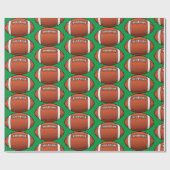 Birthday Football Cadeaupapier (Vlak)