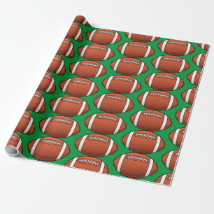 Birthday Football Cadeaupapier