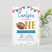 Birthday Football Game Time Kind Kaart (Staand voorkant)