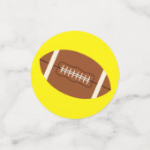 Birthday football Sports Party Confetti (Kleine voorkant)