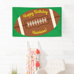 Birthday football Sports Party Spandoek