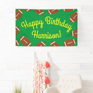 Birthday football Sports Party Spandoek