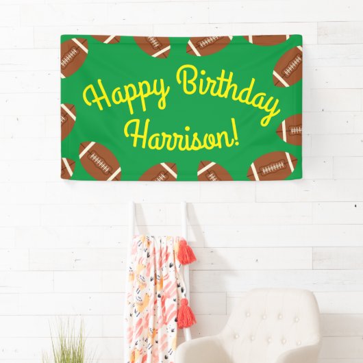 Birthday football Sports Party Spandoek (Insitu)