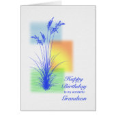 Birthday for Grandson, grasse scene (Voorkant)