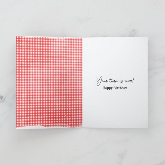 Birthday For Old Lady Kaart (Binnen)