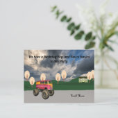 Birthday for Young Boy Truck Theme Briefkaart (Staand voorkant)