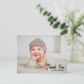Birthday Foto Dank u Briefkaart (Staand voorkant)