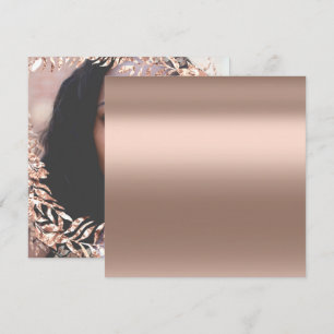 Birthday Foto Floral Lijst Roos Gold Royal Kaart