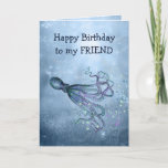 Birthday Friends Stick Octopus aan uw gezicht Cita Kaart<br><div class="desc">Happy Birthday Friends Stick like Octopus naar je gezicht Quote om je vriend te laten weten dat je ze waardeert en liefhebt,  maar ze ook een lach te geven</div>