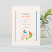 Birthday Friends Uitnodiging (Staand voorkant)