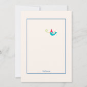 Birthday Friends Uitnodiging (Achterkant)