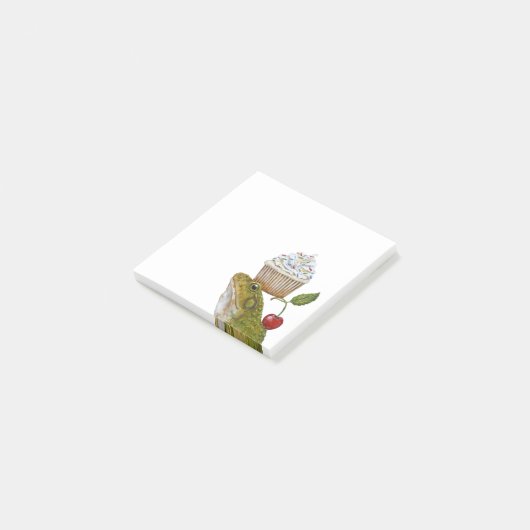 Birthday Frog Post-it notes (Schuin)