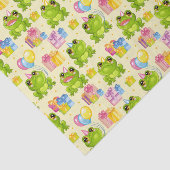 Birthday Frogs Tissuepapier (Detail)