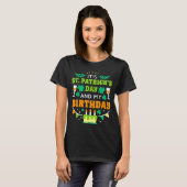 Birthday Funny Born On St Patricks Day 2020 T-shirt (Voorkant volledig)