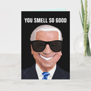 BIRTHDAY FUNNY JOE BIDEN GREETTE BIG CARD KAART