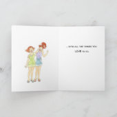 Birthday Gal Card Kaart (Binnen)