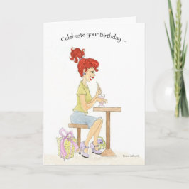Birthday Gal Card Kaart