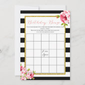 Birthday Games x2 - hoe oud | bingo Kaart (Voorkant)